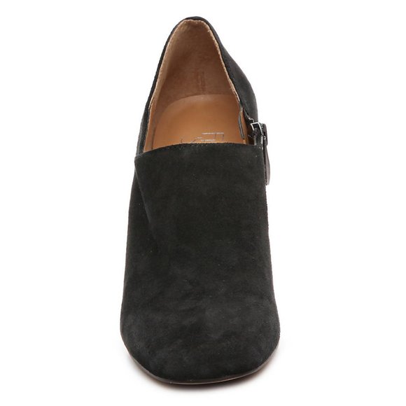 Franco Sarto Bassett 9.5M Black Suede Ankle Bootie - Picture 9 of 16